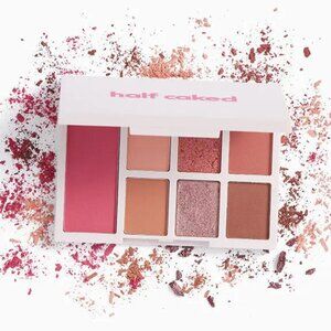 NWT HALF CAKED  Eye and Cheek Palette- Duality 11 - Rosy Neutral